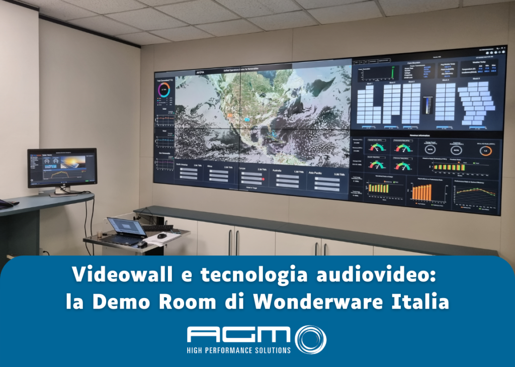 AGMultivision videowall installation - Wonderware Italy Demo Room
